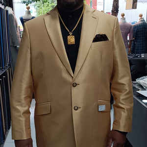 Styloscollection sur mesure 100% costumes d'affaires pour hommes en laine MTM 186 # plissé simple boutonnage pour les occasions de bureau Sukhumvit - Product Image 3