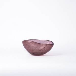 Prix de gros Excellente qualité Style de luxe Lilas Vase en verre bullé Bol au meilleur prix - Product Image 3