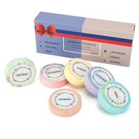 Tablettes de douche écologiques à l'huile essentielle, parfum intense, bombes de douche organiques, aromathérapie organique, diffuseur de vapeur pour la douche, fabrication en usine