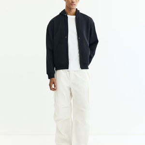 Fabricante de Sudaderas con Capucha OEM ODM, Sudadera con Capucha de Alta Calidad para Hombre, 100% Algodón, Impresión de Logotipo Personalizado, Ajuste Holgado, Venta al Por Mayor - Product Image 2