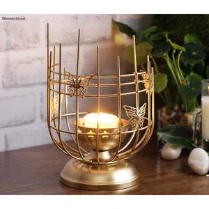 Candelabro de Metal Decorativo de Lujo al por Mayor con Forma Única para Decoración del Hogar, Centro de Mesa para Bodas y Uso en Restaurantes - Product Image 4