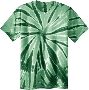 Venta al por mayor verano ligero 100% algodón Tie-Dye camiseta hombres Unisex Streetwear personalizable de gran tamaño diseño personalizable - Product Image 4