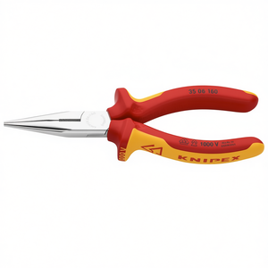 คีมตัดด้านข้างแบบปลายแหลมยี่ห้อ Knipex รุ่น Radio Pliers พร้อมด้ามจับชุบโครเมียมและด้ามจับแบบหลายส่วนที่ผ่านการทดสอบ VDE - Product Image 2