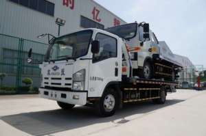 รถแทรคเกอร์2025คันดึงได้หนึ่งดึงสองครั้งพร้อมเครน3-5Ton สภาพถนนใหม่รถบรรทุกพ่วงพร้อมส่งออก - Product Image 2