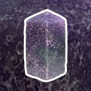 Tour de cristal en agate de raisin naturelle polie de 8 cm, taille personnalisée, pierre décorative de guérison, disponible en tailles sur mesure - Product Image 1