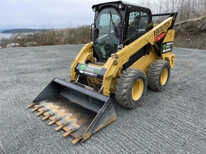 Maquinaria de Construcción para Ingeniería: Cargadora Cat 246D Usada, Original, Modelos Cat 249D, 262D, 289D, 299D3, Minicargadora Lista para Trabajar - Product Image 3