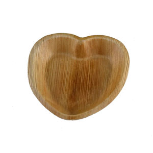 Bols biodégradables écologiques en forme de cœur vaisselle jetable de haute qualité pour les mariages et les fêtes - Product Image 4