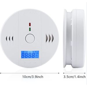 Detector de Monóxido de Carbono con Pantalla Digital y Sensor de Gas, Funciona con Batería, para la Seguridad del Hogar - Product Image 3