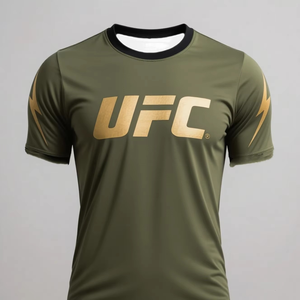 New Men's Knitted Washed Short Sleeved T-shirt Mixed Suit Quick Drying Breathable Boxing Sports Casual Loose Top - Product Image 3