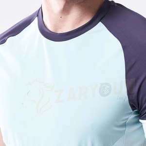 Venta al por mayor personalizado de los hombres deportivos de verano Camisetas de alta calidad Fitness Imprimir todo personalizable a precio barato - Product Image 2