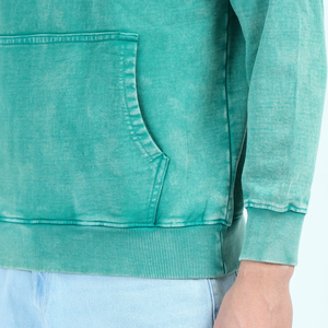 Offre Spéciale nouveauté plaine teint respirant et séchage rapide hommes lavage à l'acide à capuche/décontracté et vêtements de plein air hommes lavage à l'acide à capuche - Product Image 6