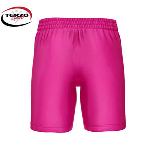 Custom Made Training Jogging Wear Gym Sports Men's Nylon Spandex Slim Fit Double <b>Layer</b> Mesh Shorts for Men - Product Image 4