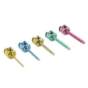 Tornillos Pediculares Poliaxiales de Titanio Dogmatic International DM2893, Implante Espinal Ortopédico Veterinario Manual de Acero Inoxidable, CE - Product Image 4