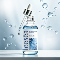 Icesea Crème hydratante pour le visage liquide anti-rides anti-âge à la vitamine C, à la glycérine et à l'acide hyaluronique OEM/ODM