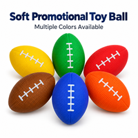 Ballon de football souple anti-stress en mousse, vente en gros, impression numérique personnalisée, logo promotionnel, utilisation portable