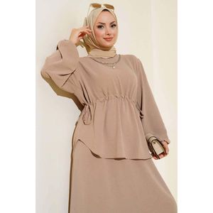 Juego de 2 piezas con falda Aerobin Mink - Product Image 3