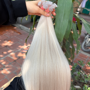 Vente en gros 100% naturel brut vierge couleurs cheveux humains haute qualité en vrac extensions de cheveux humains - Product Image 5