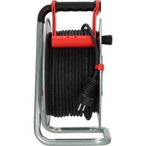 BRENNENSTUHL Garant S290 สายไฟม้วนเก็บได้ 50 เมตร รุ่น N05V3V3 ขนาด 3x1.5 มม. ความยาว 290 มม. ปลั๊กไฟ 3 ช่อง วัสดุเหล็กแผ่น ป้องกันน้ำและฝุ่นระดับ IP44 สายไฟและสายต่อพ่วง - Product Image 4