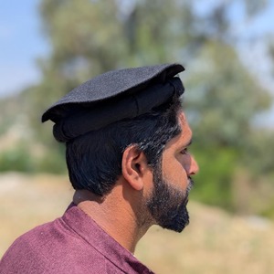 Gorro Chitrali Pakol Suave, Unisex, Informal, Deportivo, Cálido, Transpirable, Hecho a Mano, para Invierno, Viajes al Aire Libre, Estilo Tradicional Afgano - Product Image 1