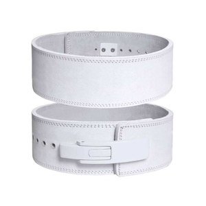 Leather Powerlifting Weightlifting Lever <b>Belt</b> Back Support Training Weightlifting Lever <b>Belt</b> For Adult - Product Image 3