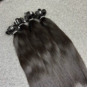 Extensions de cheveux vierges 100% de haute qualité droites naturelles pour cheveux longs grand Stock 44 + couleurs cheveux vietnamiens clairs - Product Image 2