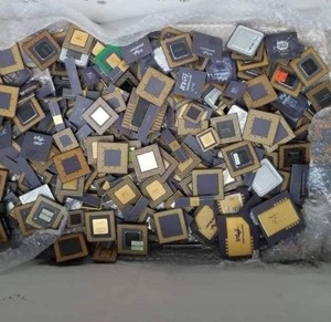Chatarra de CPU de Cerámica Dorada/Chatarra de Procesadores de Computadora de Cerámica Intel Pentium Pro - Product Image 3