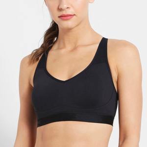 Sujetador deportivo sin costuras de alto soporte de talla grande XL para mujer, nuevo estilo de malla transpirable, conjunto de ropa deportiva para gimnasio para Yoga, Fitness frontal - Product Image 1