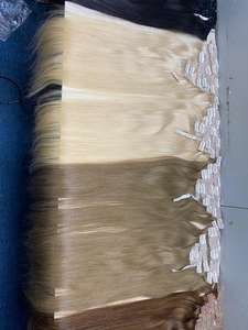 100% cheveux humains pour Ombre Remy Clip-in Extensions cheveux bruts vierges sans couture pour Ombre Cabello Clip-in Extensions de cheveux sans couture - Product Image 5