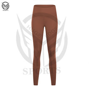 กางเกงรัดรูปเอวสูงสำหรับผู้หญิงกางเกงเลคกิ้งกีฬายืด - Product Image 5