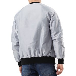 Alta calidad peso pesado Chenille bordado Streetwear hombres cuero béisbol Letterman chaqueta universitaria para hombres - Product Image 4