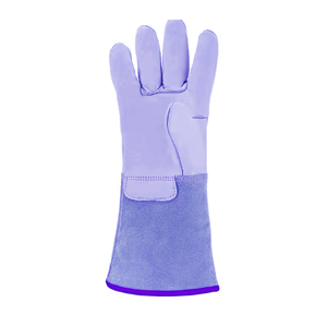 Gants de sécurité professionnels confortables et polyvalents en cuir lisse entièrement enduit, anti-choc, pour la construction et l'industrie - Product Image 3