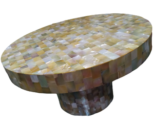 ฐานวางเค้กงานฝีมือระดับพรีเมียม ประดับมุกโมเสค รูปทรงตามสั่ง ใช้กับเตาอบได้ ดีไซน์ทันสมัย สำหรับงานระดับไฮเอนด์ งานเฉลิมฉลองแบบอาหรับ - Product Image 5