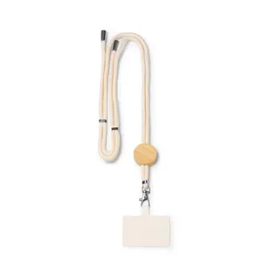 Support de téléphone portable personnalisé Zubi avec cordon, accessoires de badge sur mesure - Product Image 1