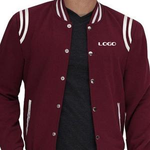 Chaqueta universitaria de nueva edición con logotipo personalizado, calidad fina, estampado profesional, cuello alto largo, delgada, del fabricante de Pakistán - Product Image 6