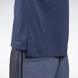 T-shirt grande taille personnalisé de luxe d'été en coton, décontracté, nouveau design, coupe ample, tissu en jersey imprimé avec petites épaules tombantes, couleur unie - Product Image 5