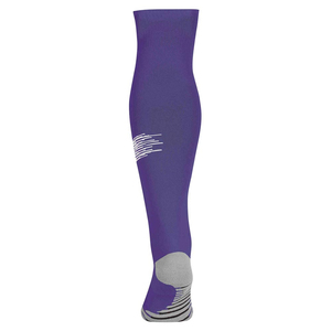 Purple Knee High Soccer <b>Socks</b> Breathable Knitted Solid Color Adults Football Sport Use Standard Thickness - Product Image 2