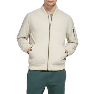 Chaqueta Bomber para Hombre, Talla Grande, Cómoda, de Alta Calidad, Impermeable, Cortavientos, Cálida, Transpirable, de Lona, para Otoño - Product Image 1