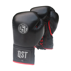 Gants de boxe pour l'entraînement au combat professionnel et la vente en gros de gants de compétition professionnels à lacets en cuir véritable - Product Image 6