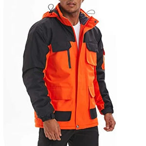 Veste de ski 3-en-1 à coque souple pour homme Conception de doublure polaire amovible imperméable et coupe-vent Idéal pour l'extérieur et les vêtements décontractés - Product Image 3