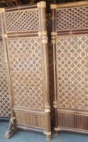 Ensemble de diviseur de salle à manger pliable traditionnel de luxe fait à la main qualité en bambou pour la maison salon hôtel ferme cuisine