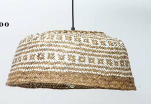 Abat-jour polyvalent Rotin Bambou Suspension Moderne Traditionnel Décoration intérieure Art mural pour la décoration de restaurant Fait à la main - Product Image 2