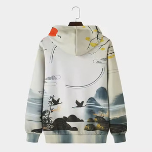 Nouveaux sweats à capuche personnalisés à sublimation pour l'hiver, best-sellers pour hommes, unisexes, en polaire de haute qualité, écologiques, streetwear - Product Image 2