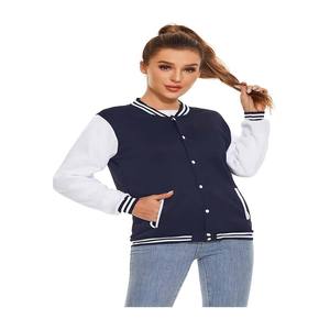 <b>Men</b> Letter Embroidered Logo Baseball <b>Bomber</b> Letterman <b>Jackets</b> Custom Leather <b>Varsity</b> <b>Jackets</b> Wholesale - Product Image 5