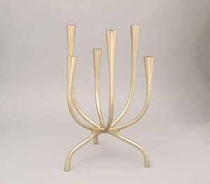 Premium Modern Golden <b>Candle</b> Stand Perfect For Adding Sophisticated Stylish Cozy And Decorative Charm - Product Image 6