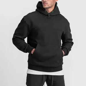 Sudadera con capucha para hombre, de algodón grueso y polar, de alta calidad, precio barato de fábrica, novedad - Product Image 4