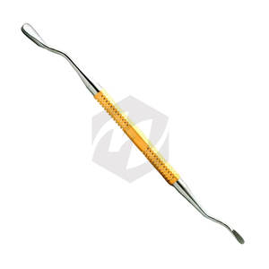 Lima de Hueso con Mango Dorado, Acero Inoxidable, Dientes de Hoja Afilados, Lima de Hueso Dental Oral, Lima de Hueso de Doble Extremo para Uso Profesional Dental - Product Image 4