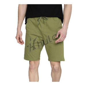 Pantalones cortos de hombre al por mayor Logotipo de pantalla personalizado pantalones cortos deportivos de algodón para correr para hombre - Product Image 1