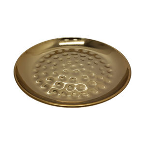 Vente chaude Plaque Ronde En Bois Finition Naturelle Design De Luxe Plat Plateau Et Bol Pour Servir Dans Le Restaurant Et Hôtel En Vrac - Product Image 5