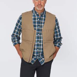 Gilet de travail durable pour homme avec plusieurs poches-Parfait pour les travaux d'extérieur et de construction - Product Image 5
