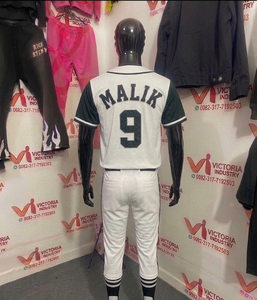 Design Your Own Full Button Baseball Uniform Custom Team Name Sports Uniforms - Product Image 4